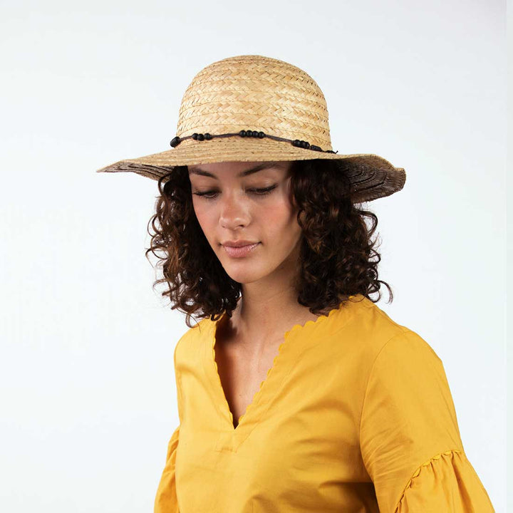 Chapeau de Soleil Pistil Femme Paille - Tribu