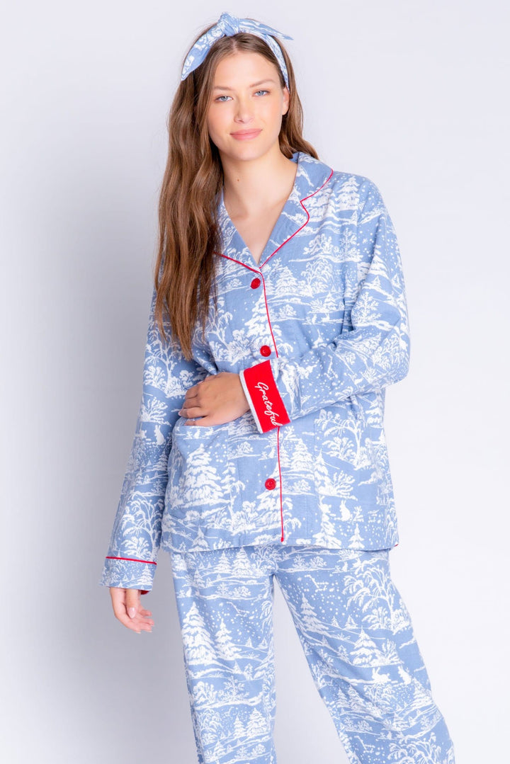 Ensemble pyjama en toile de flanelle PJ Salvage