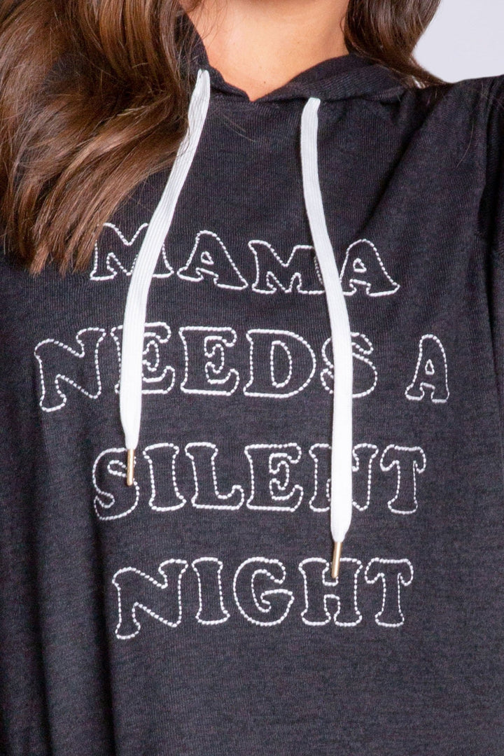 PJ Salvage Wine Celebration Silent Night Hoodie