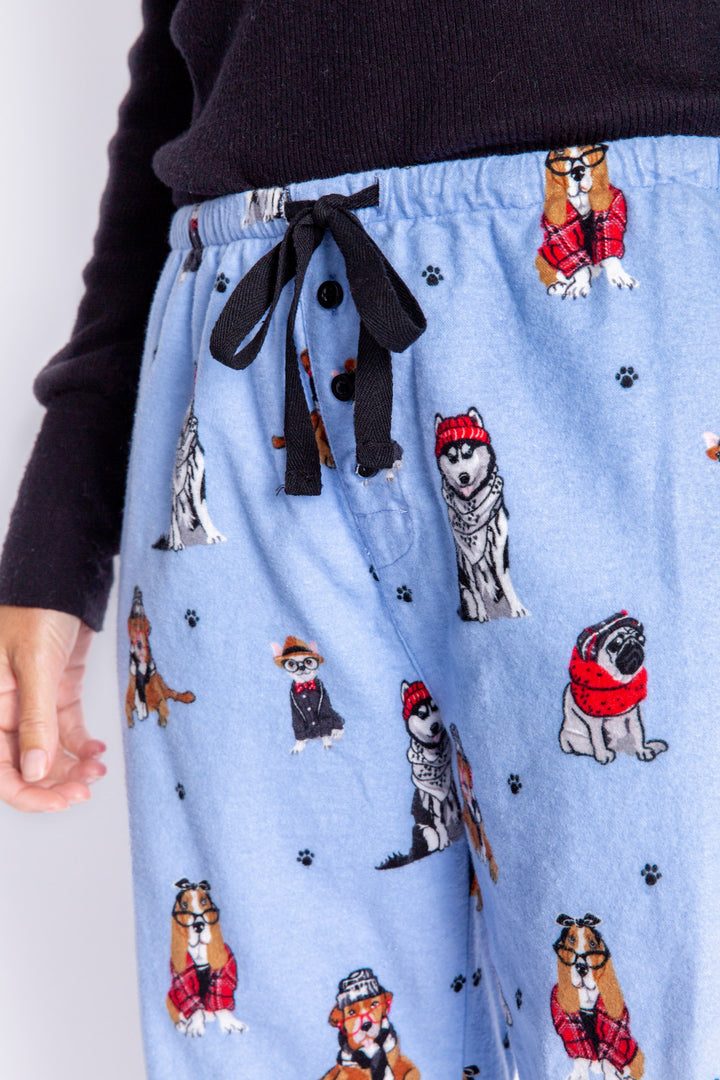 PJ Salvage Flannels Hipster Dog Pant