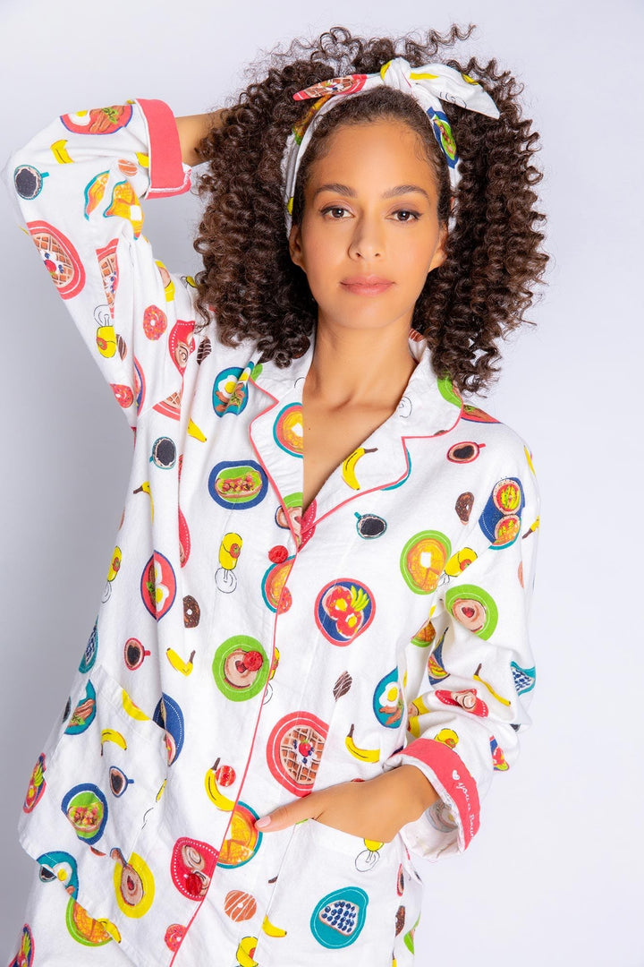 Ensemble pyjama brunch en flanelle PJ Salvage