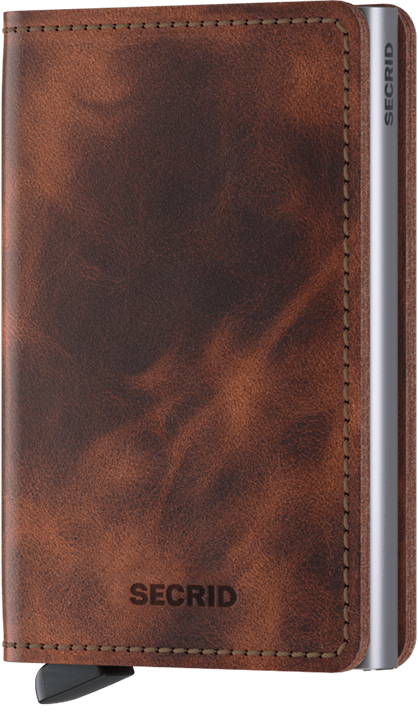 Secrid Slim Wallet - Vintage Brown