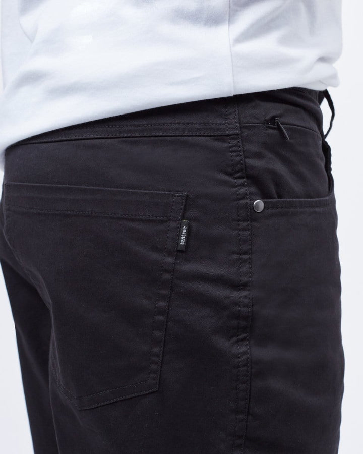Men's Twill Everywhere Pant - Black Back Pocket View
