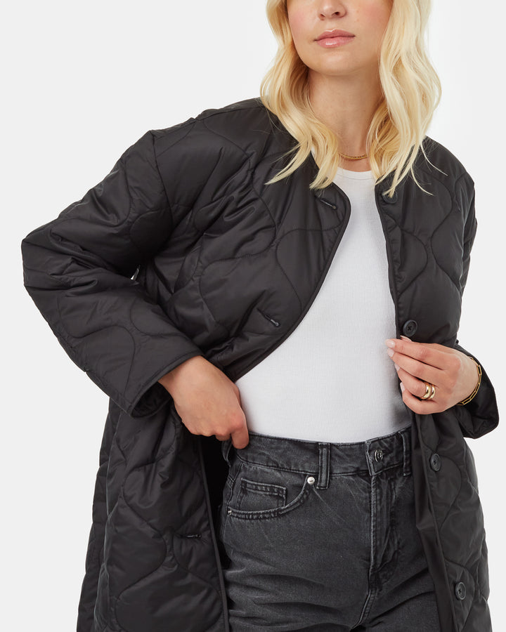 Tentree Quilted Cloud Shell Jacket