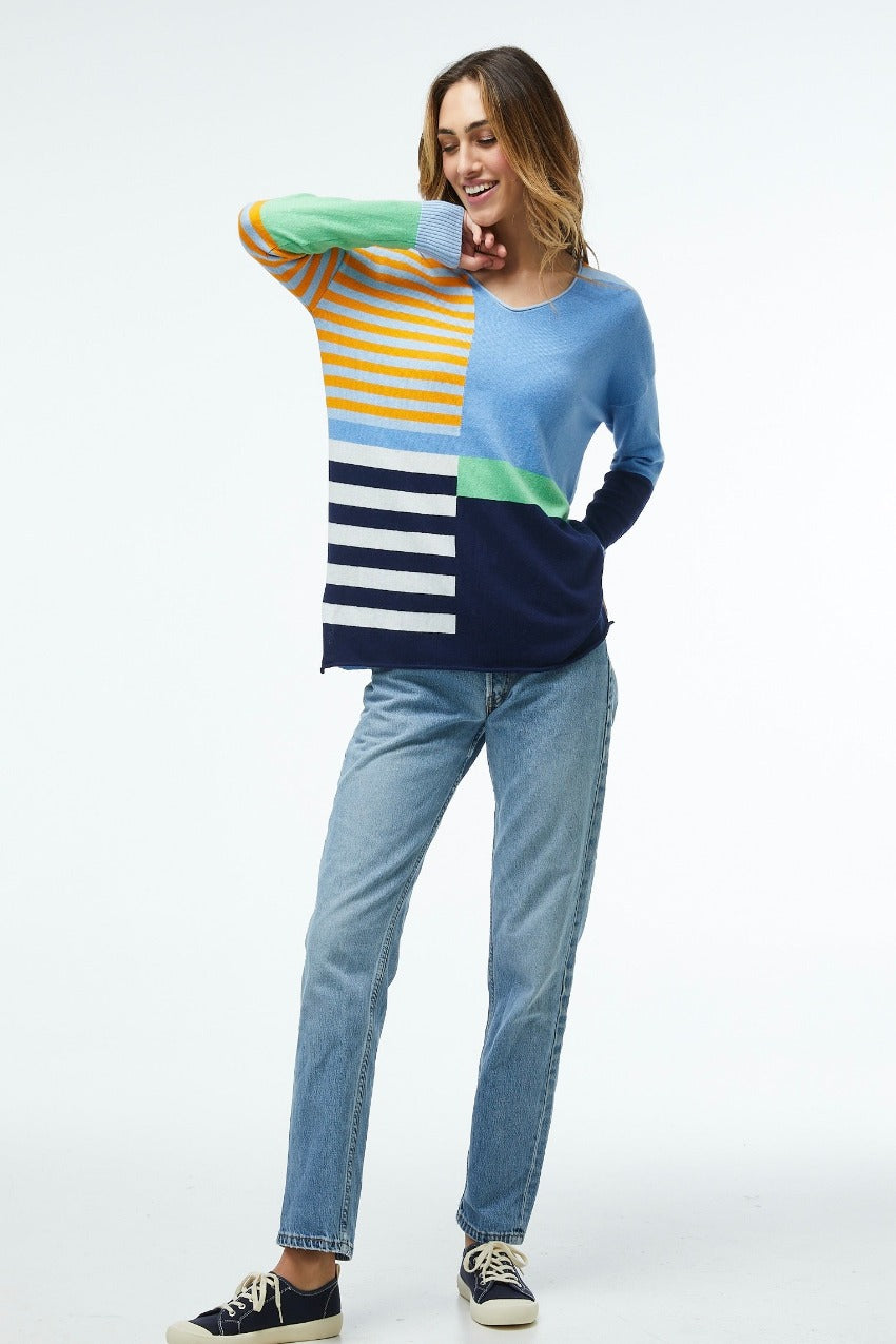 Zaket & Plover Fun Stripe Sweater