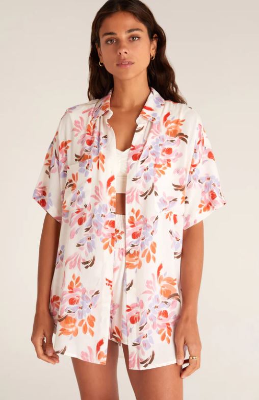 Z Supply Clearwater Floral Shirt