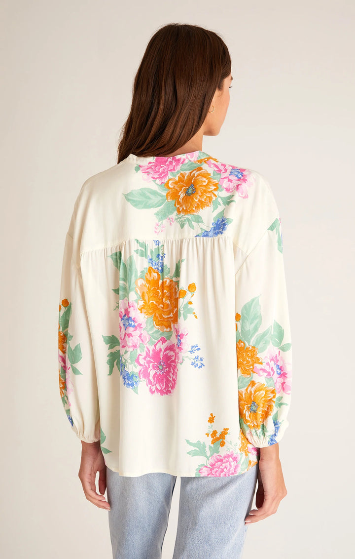 Z Supply Clarisa Floral Top