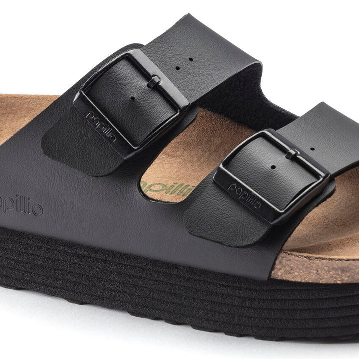 Birkenstock Arizona Platform Birko-Flor Vegan - Étroit