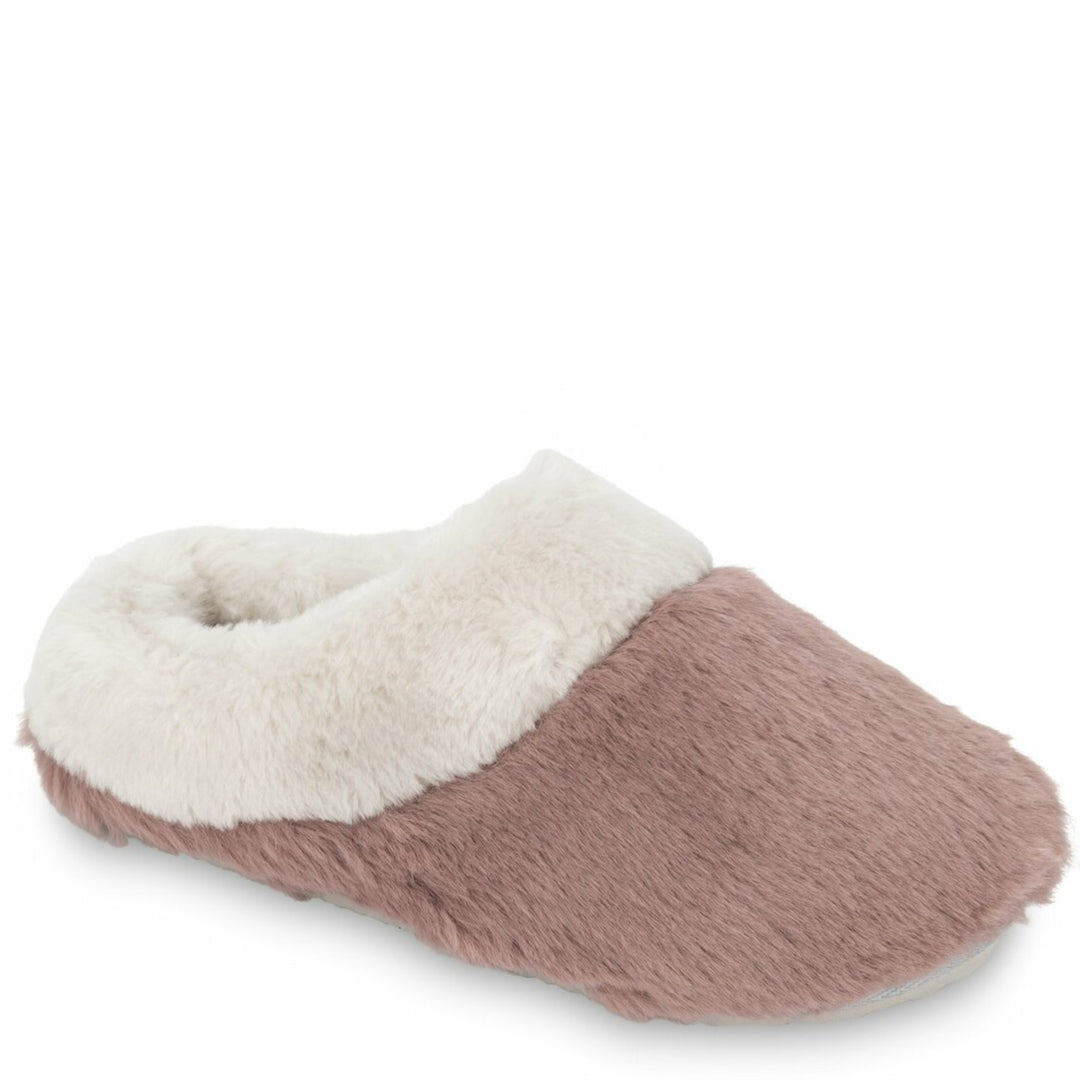 Lemon Lux Faux Fur Scuff Slipper