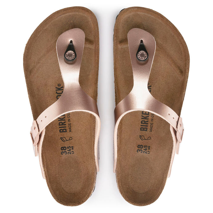 Birkenstock Gizeh BF Cuivre Métallisé - Régulier