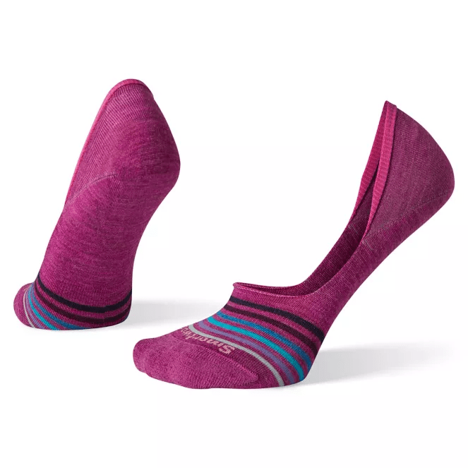 SmartWool Women's Hide And Seek Striped No Show Socks