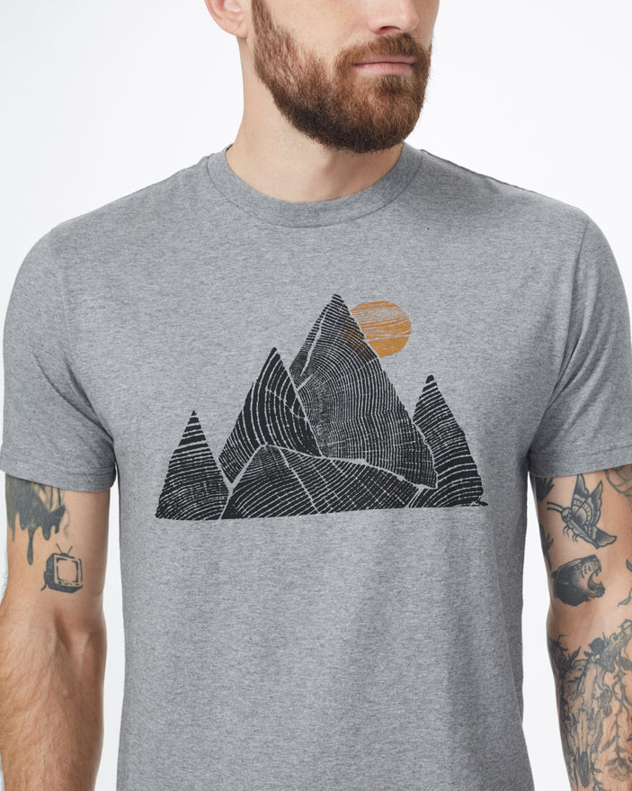 Pic de la montagne Tentree T-shirt classique 