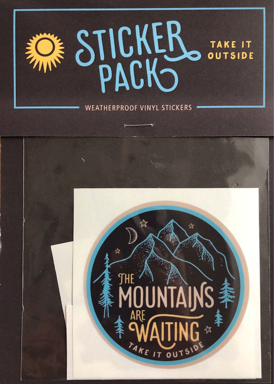 Take It Outside Sticker Pack - Mountain
