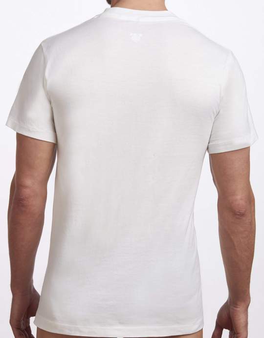 T-shirt à col rond premium Stanfields pour hommes - Lot de 2