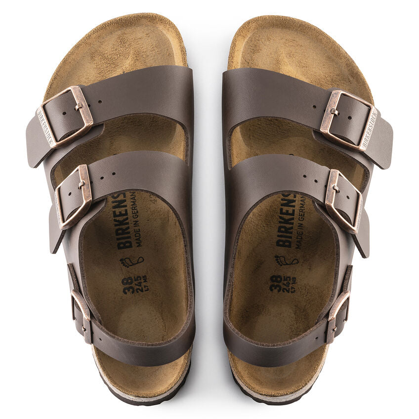 Birkenstock Milano Birko-Flor™ R Marron Foncé