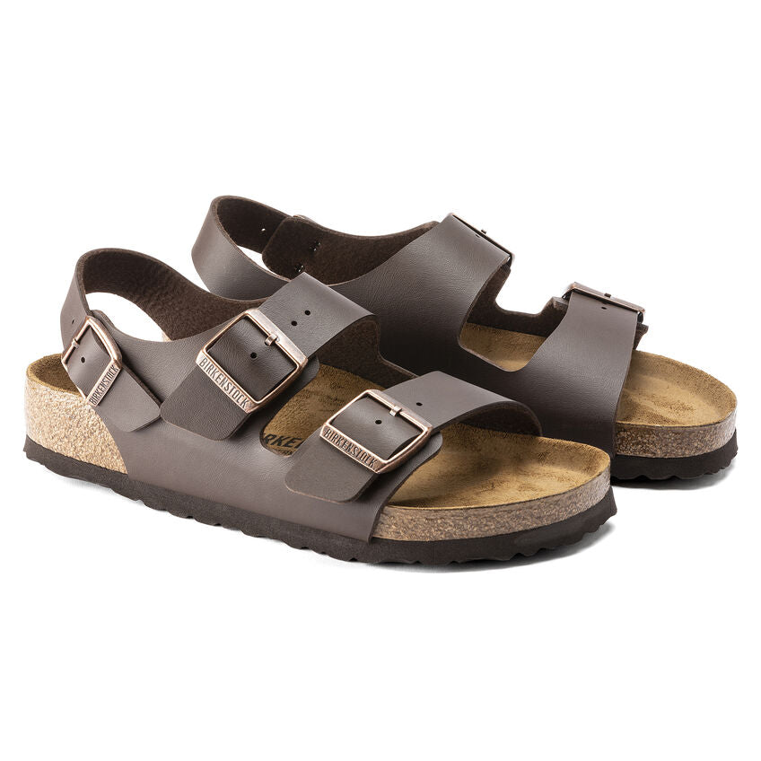 Birkenstock Milano Dark Brown Birko-Flor™ R