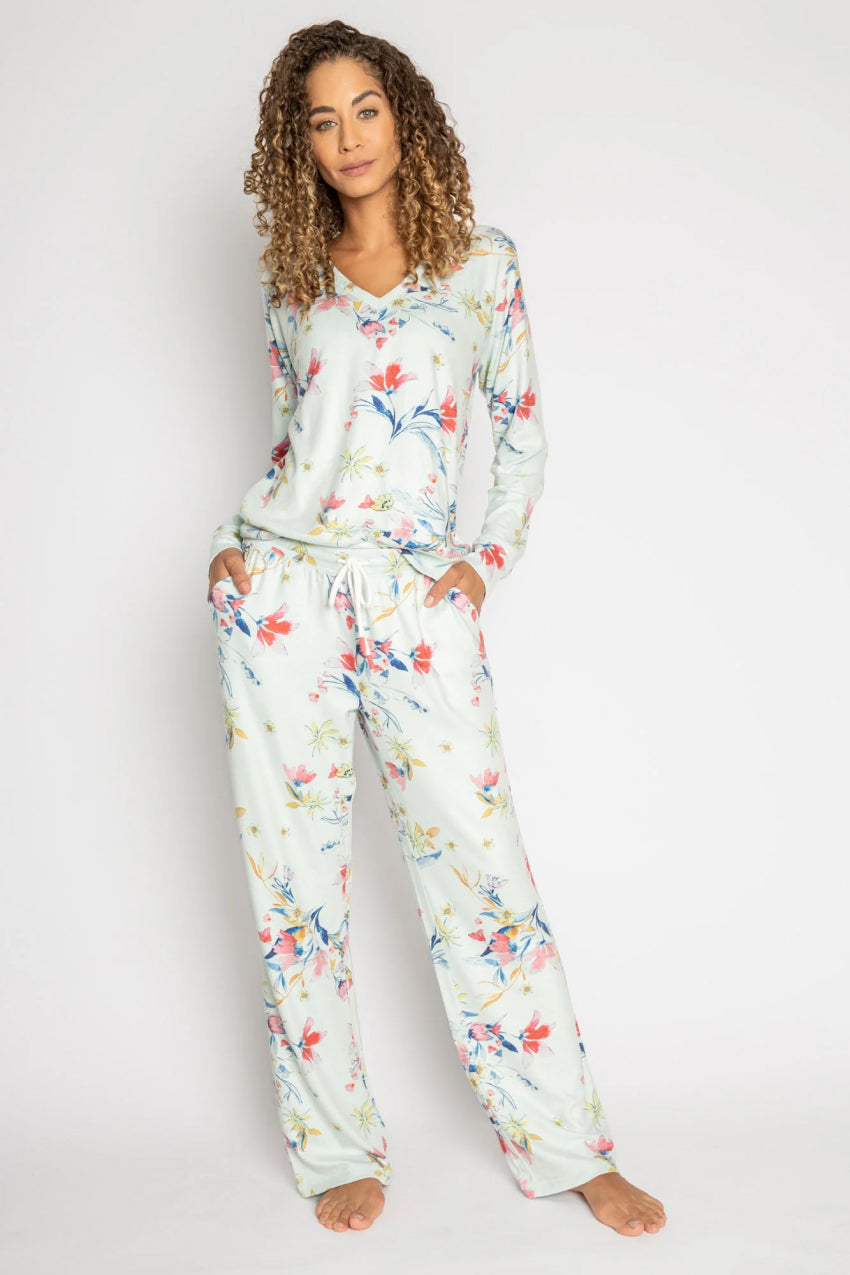 PJ Salvage Budding Bouquet Floral Pant