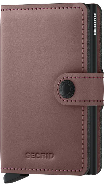 Secrid Mini Wallet - Matte Rose