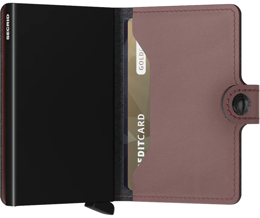 Secrid Mini Wallet - Matte Rose