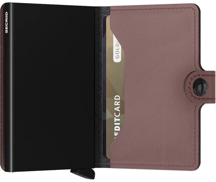 Secrid Mini Wallet - Matte Rose