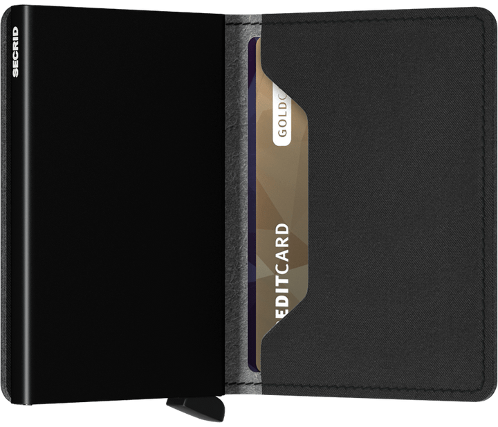 Secrid Slim Wallet - Yard Black (Non-Leather)