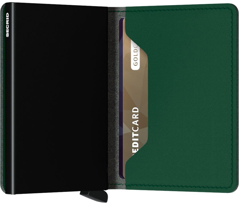 Secrid Slim Wallet - Yard Green (Non-Leather)