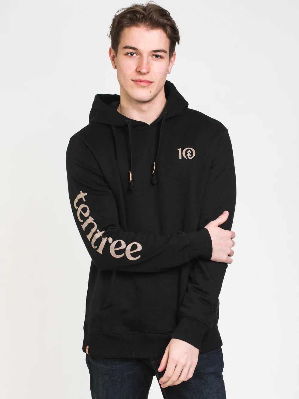 Tentree Sweat à capuche avec logo pour homme