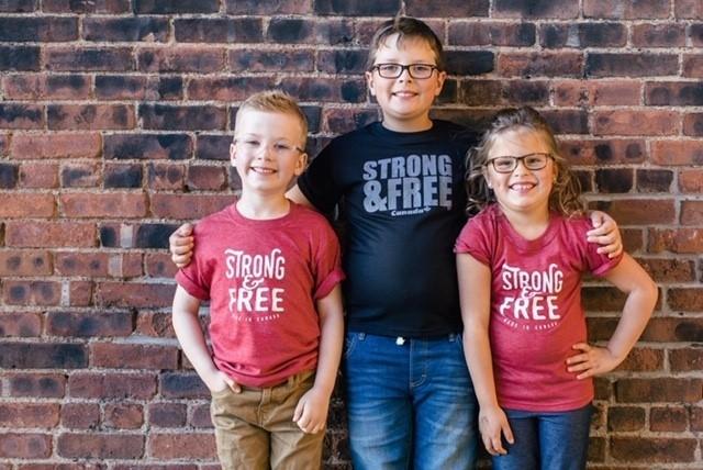 Stanfields Youth Strong & Free T-Shirt