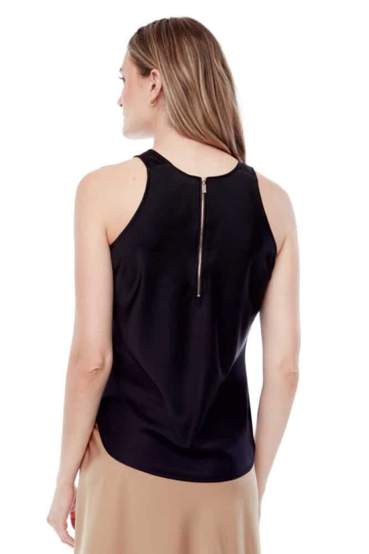 Tyler Madison Luna Satin Tank Top