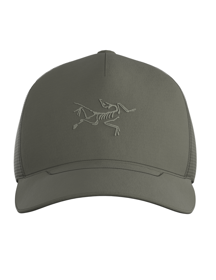 Casquette de camionneur à bord incurvé oiseau Arc'teryx