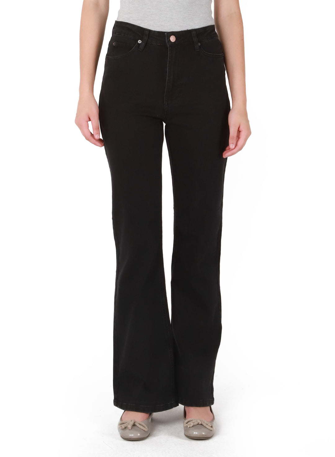 Black Tape High Rise Flare Jeans