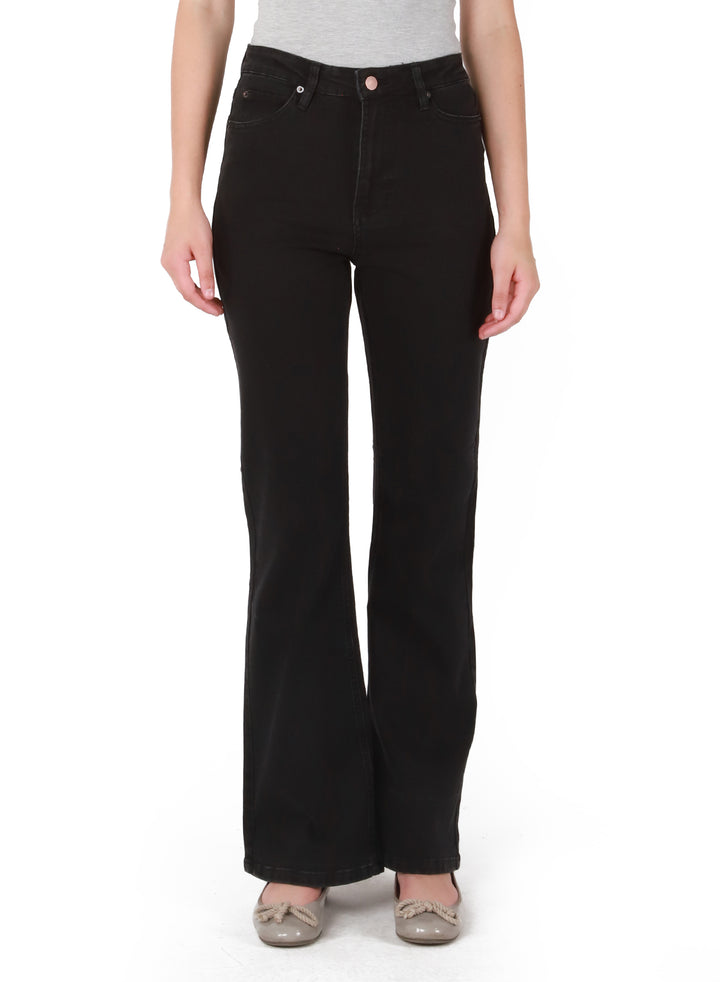 Black Tape High Rise Flare Jeans